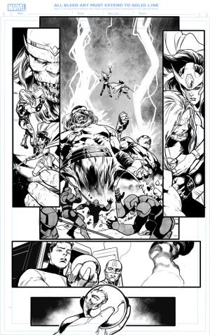 Ultimates issue 1, page 25 - ARTIST PROOF