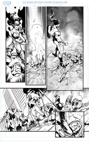 Ultimates issue 1, page 26 - ARTIST PROOF