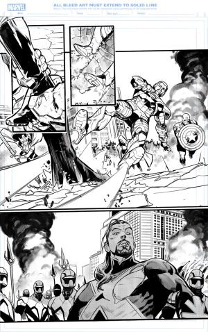 Ultimates issue 1, page 27 - ARTIST PROOF