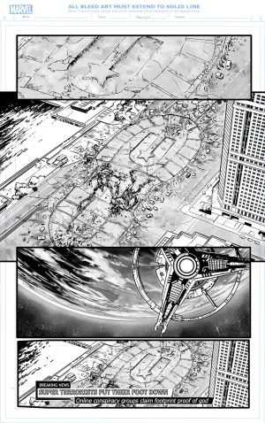 Ultimates issue 1, page 29 - ARTIST PROOF