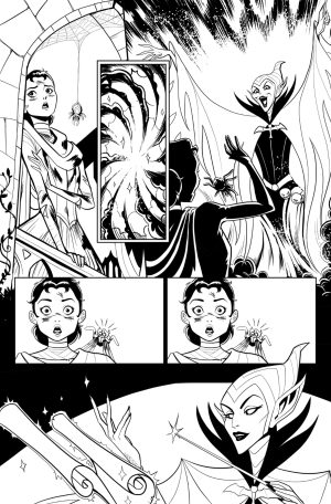 Spinstress (Edge of Spider-Verse #4) page 7 - ARTIST PROOF