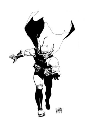 Batman run print