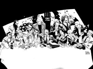 Last supper print