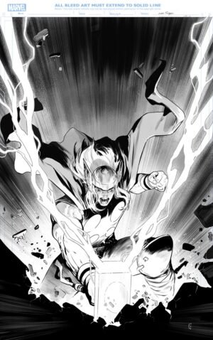 Thor #3  Variant Cover - ARTIST PROOF