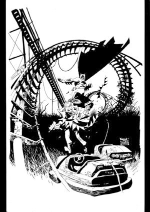 Batman vs Joker print