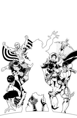 Giant SizeX-Men Variant cover - ARTIST PROOF