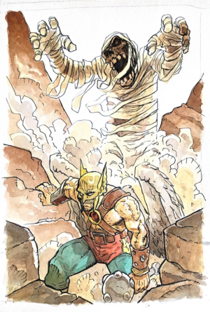 Halcón contra Momia