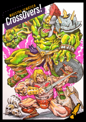 Hulk gladiador vs He-Man by Dogo Alvarez