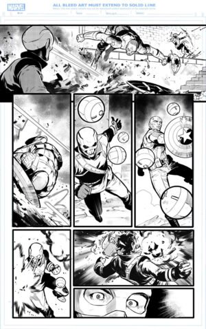 Ultimates issue 22, page 13 - ARTIST PROOF