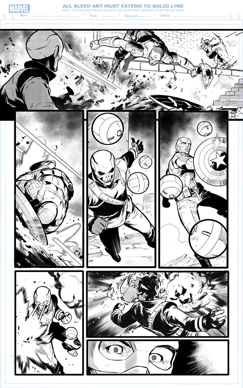 Ultimates issue 22, page 13 - ARTIST PROOF