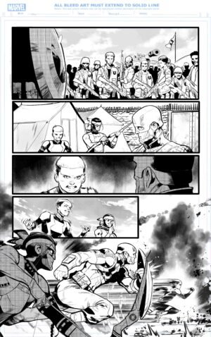 Ultimates issue 22, page 8 - ARTIST PROOF