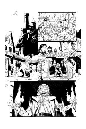 Red Sonja issue 1, page 1 - ARTIST PROOF