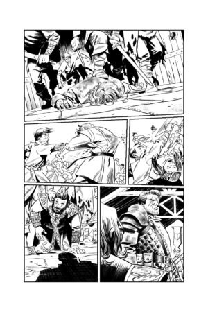 Red Sonja issue 1, page 2 - ARTIST PROOF