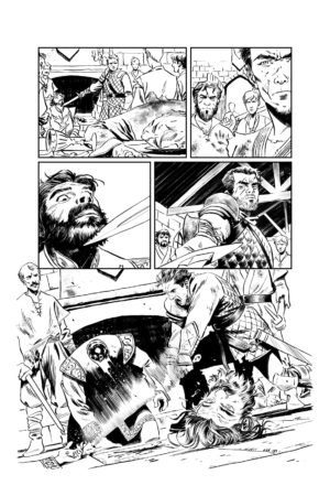 Red Sonja issue 1, page 3 - ARTIST PROOF