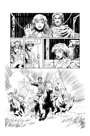 Red Sonja issue 1, page 10 - ARTIST PROOF