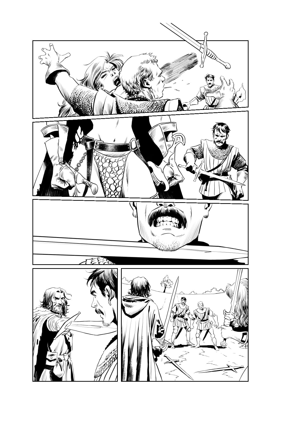 Red Sonja issue 1, page 14 - ARTIST PROOF