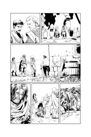 Red Sonja issue 1, page 15 - ARTIST PROOF