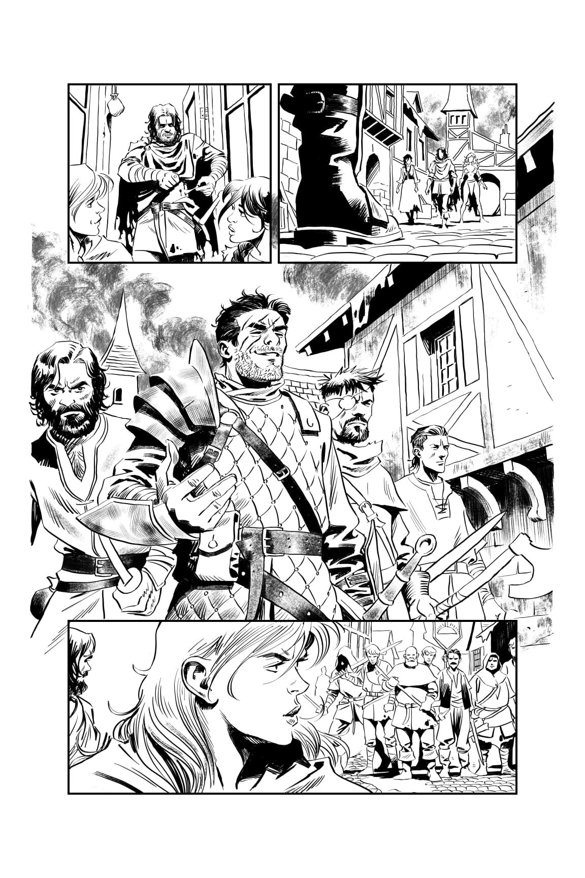 Red Sonja issue 1, page 19 - ARTIST PROOF