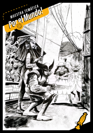 Elektra and Wolverine in La Paz, Bolivia - DI PILA