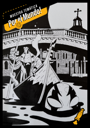 Hellboy and Abe Sapien in Venice, Italy - PAHITO