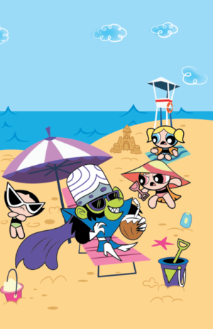 Mojo JojoÔÇÖs Beach Vacation COVER(Adventures of the Powerpuff Girls)
