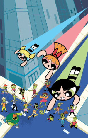 The Green Scheme COVER (Adventures of the Powerpuff Girls)- ARTIST PROOF