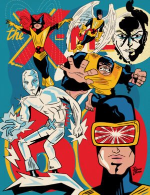 The X-Men Pin-up - ARTIST PROOF