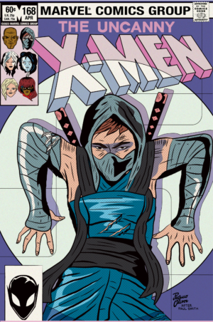 Uncanny X-Men recreation cover - ARTIST PROOF